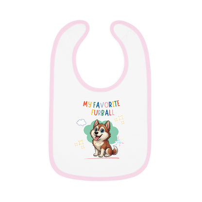Husky Favorite Furball Baby Bib