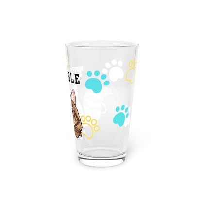 Siberian Tiny Trouble Pint Glass