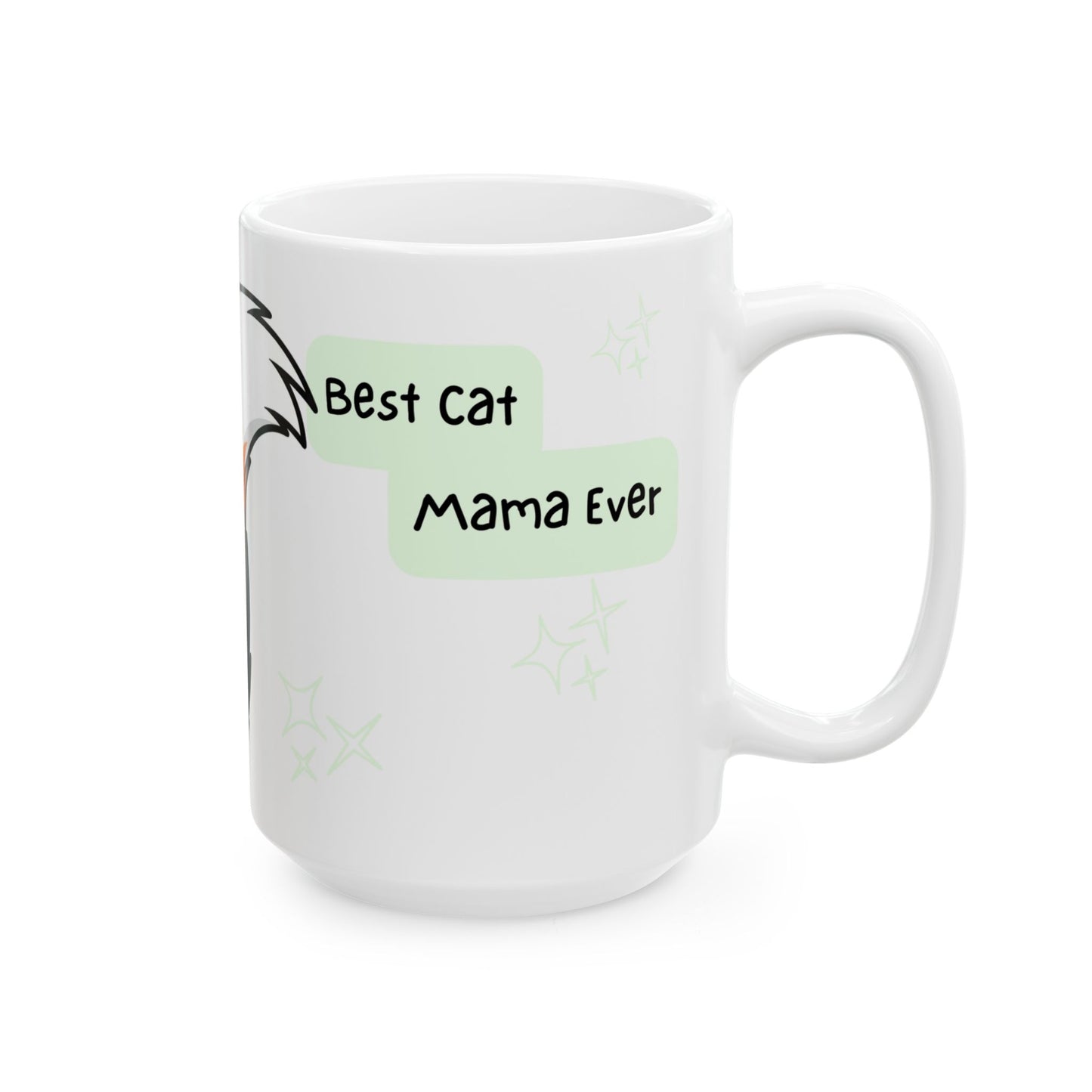 Cat Peek-a-Boo Mug | Best Cat Mama Gift