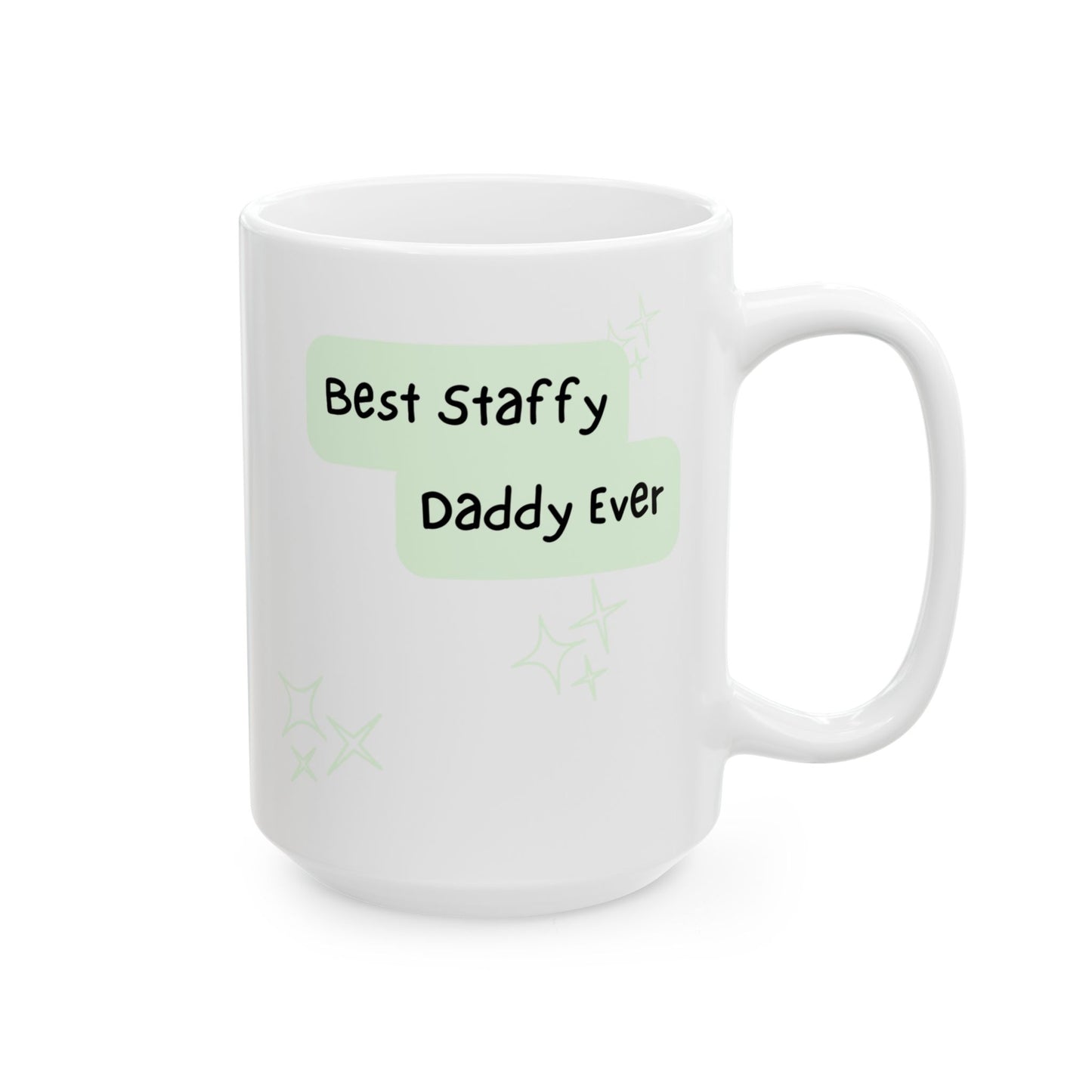 American Stafford Terrier Peek-a-Boo Mug | Best Staffy Daddy