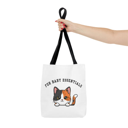 Short hair tortoiseshell cat FurBaby Tote Bag