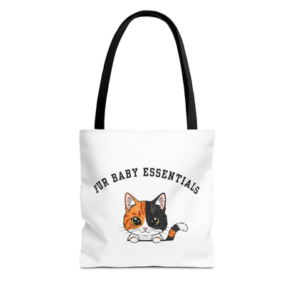Short hair chimera cat FurBaby Tote Bag