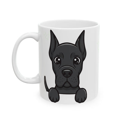 Great Dane Peek-a-Boo Mug | Best Great Dane Daddy Gift