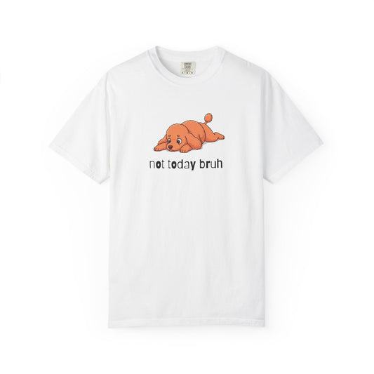 Poodle Not Today Bruh T-Shirt