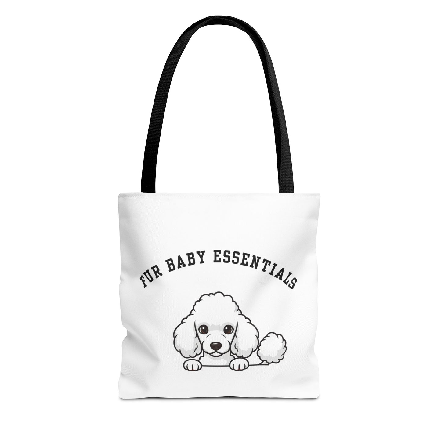 Poodle FurBaby Tote Bag