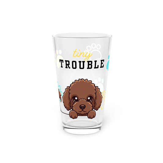 Doodle Tiny Trouble Pint Glass