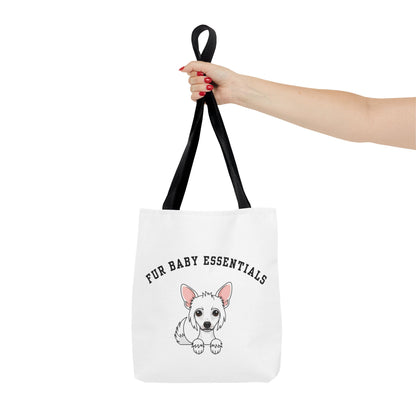 Chinese Crested FurBaby Tote Bag