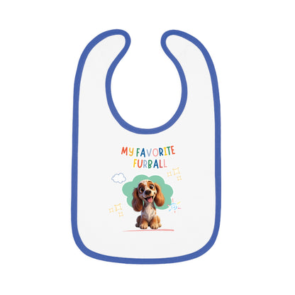 Spaniel Favorite Furball Baby Bib