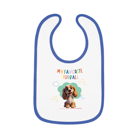 Spaniel Favorite Furball Baby Bib