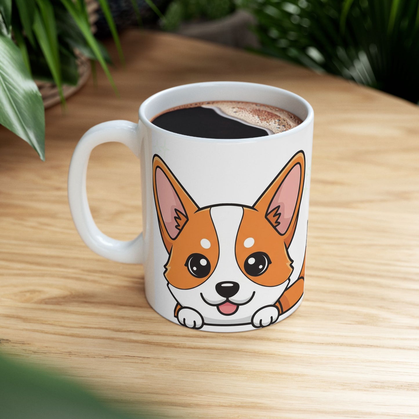 Corgi Peek-a-Boo Mug | Best Corgi Mama Gift