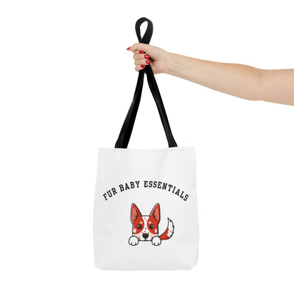 Red Heeler FurBaby Tote Bag