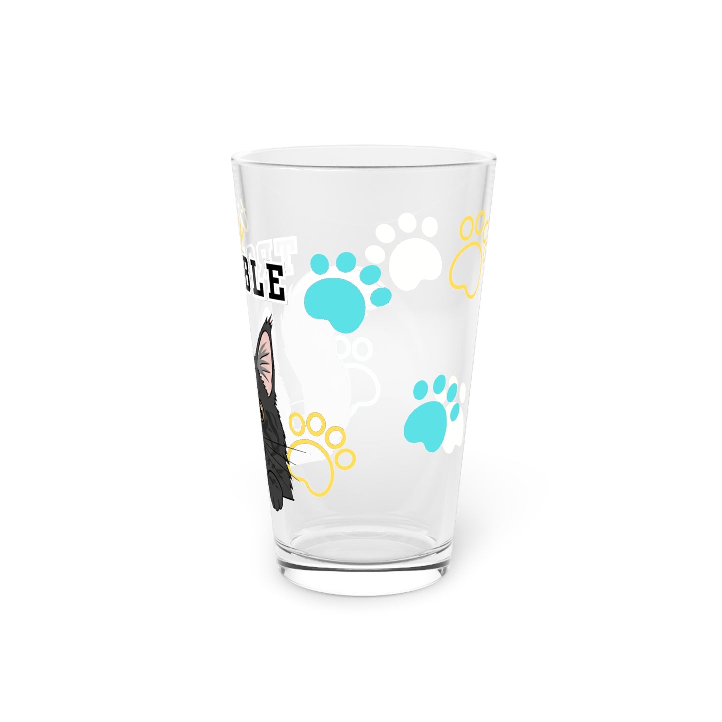 Maine Coon Tiny Trouble Pint Glass