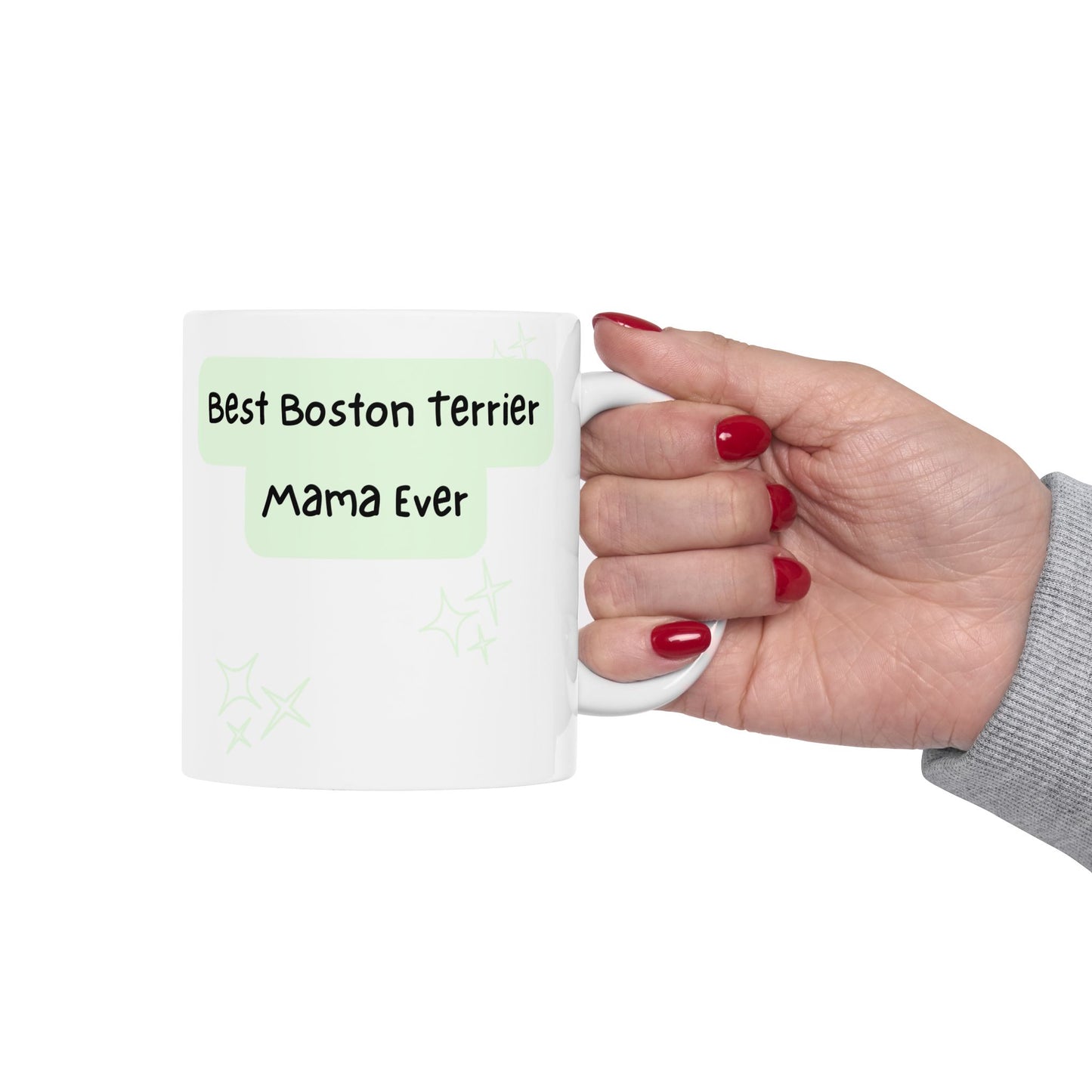Boston Terrier Peek-a-Boo Mug | Best Boston Terrier Mama Gift