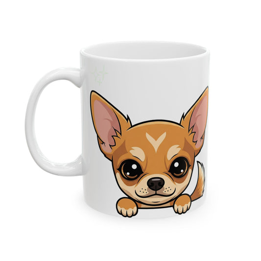 Chihuahua Peek-a-Boo Mug | Best Chihuahua Mama Gift