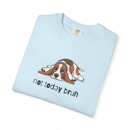 Basset Hound Not Today Bruh T-Shirt