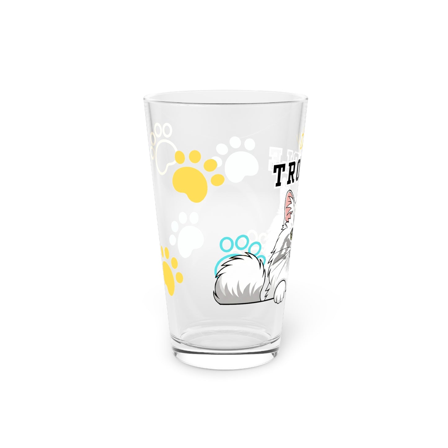 Siberian Tiny Trouble Pint Glass