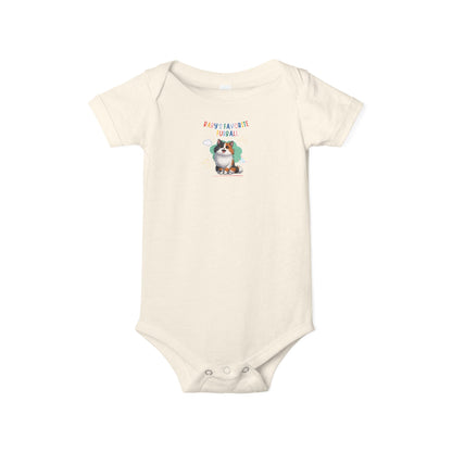 Long hair calico cat Favorite Furball Onesie