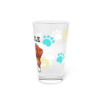 Aussie Tiny Trouble Pint Glass