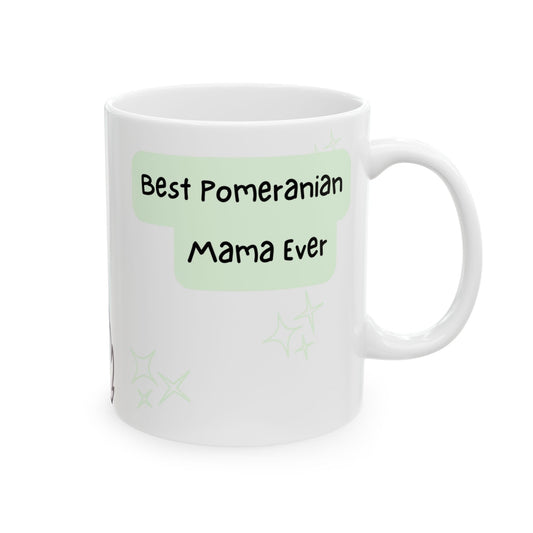 Pomeranian Peek-a-Boo Mug | Best Pomeranian Mama Gift