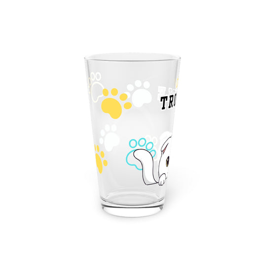 Scottish Fold Tiny Trouble Pint Glass