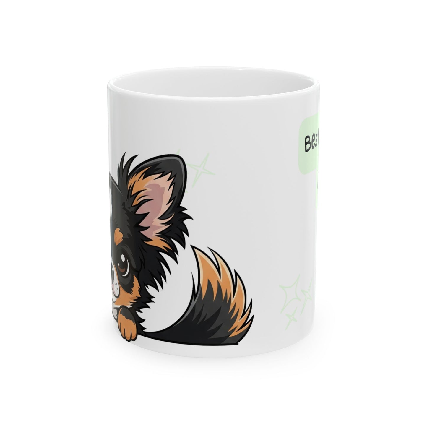 Chihuahua Peek-a-Boo Mug | Best Chihuahua Daddy Gift