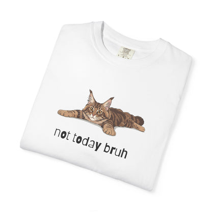 Maine Coon Not Today Bruh T-Shirt