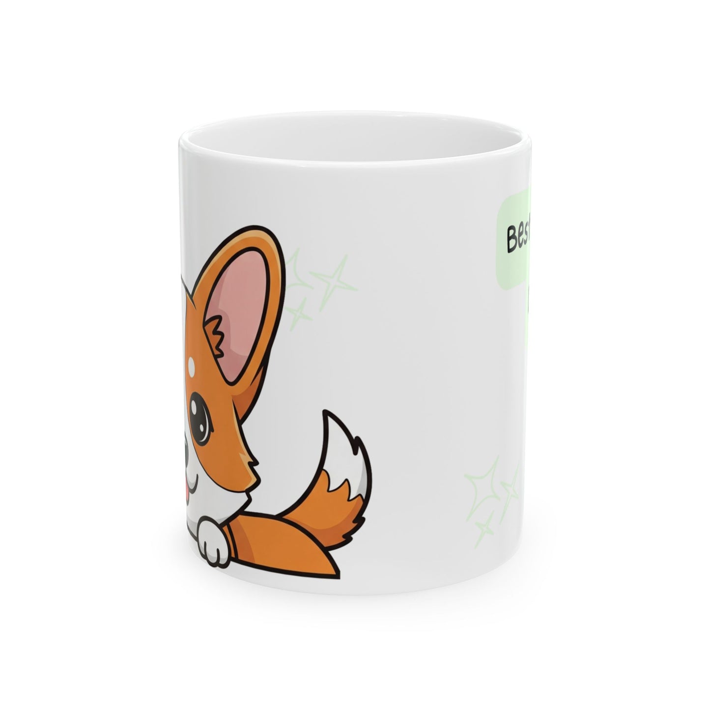 Corgi Peek-a-Boo Mug | Best Corgi Daddy Gift