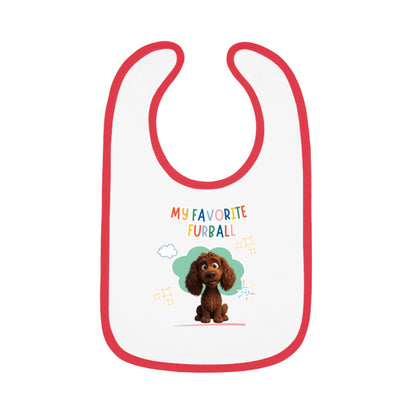 Spaniel Favorite Furball Baby Bib