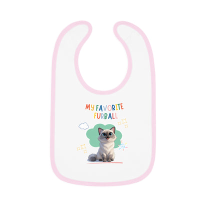 Ragdoll Favorite Furball Baby Bib