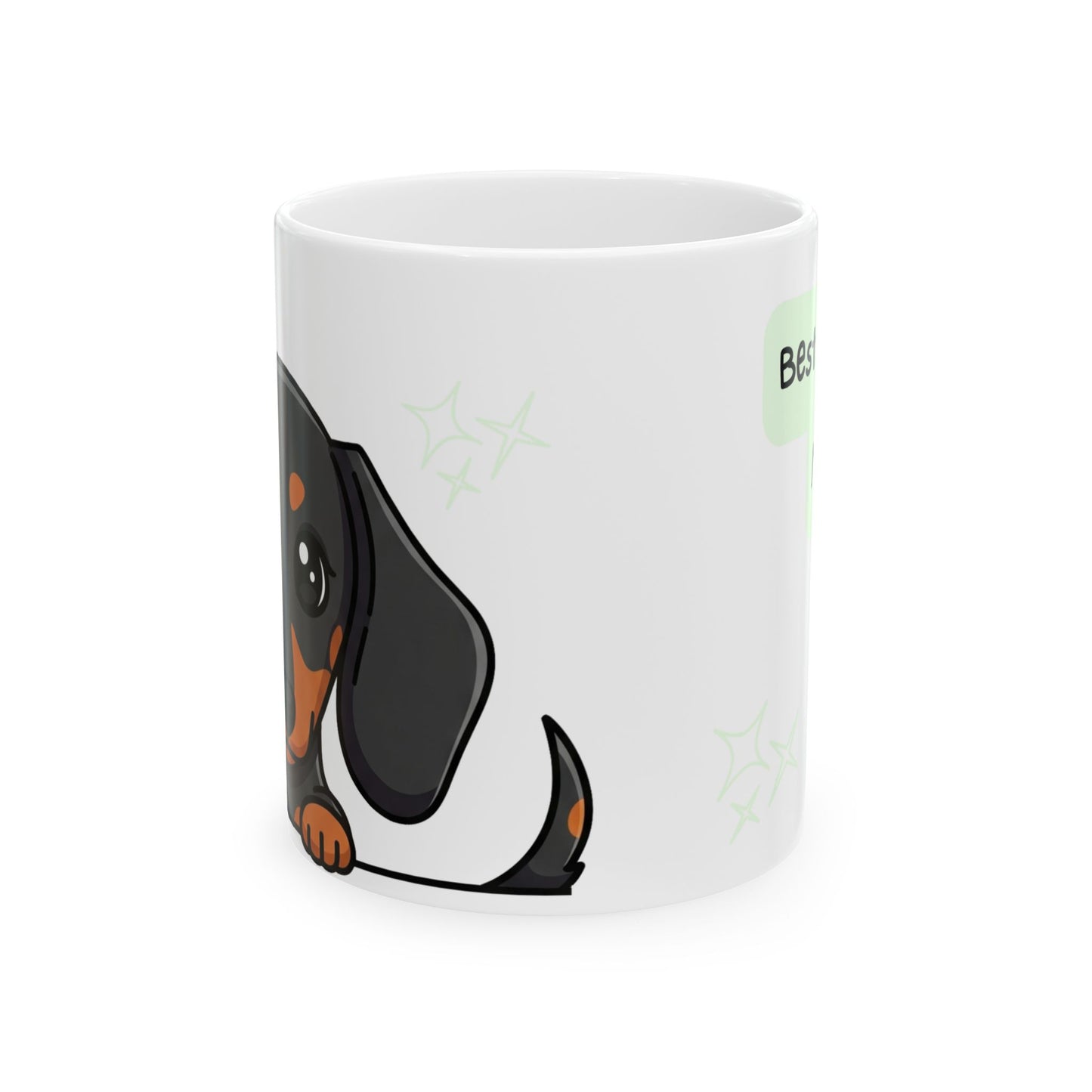 Dachshund Peek-a-Boo Mug | Best Weenie Mama Gift