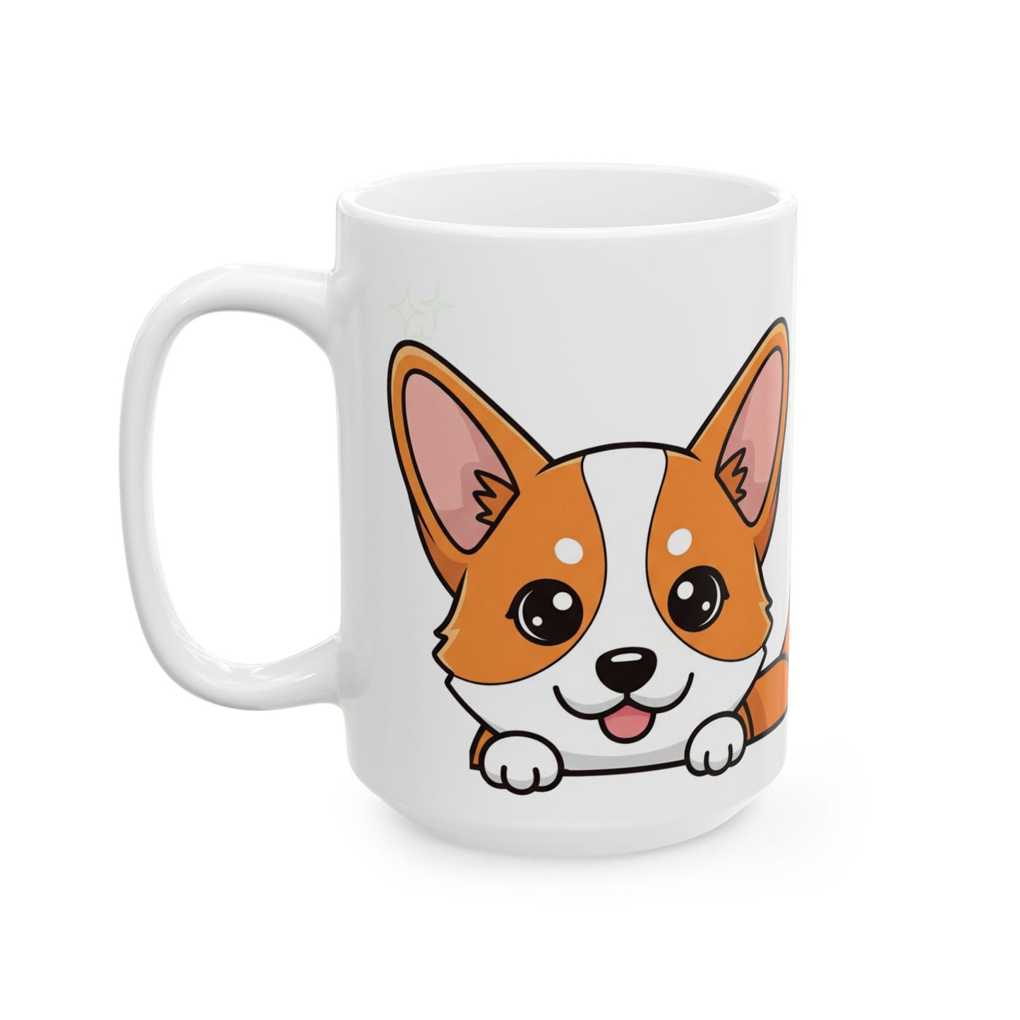 Corgi Peek-a-Boo Mug | Best Corgi Daddy Gift