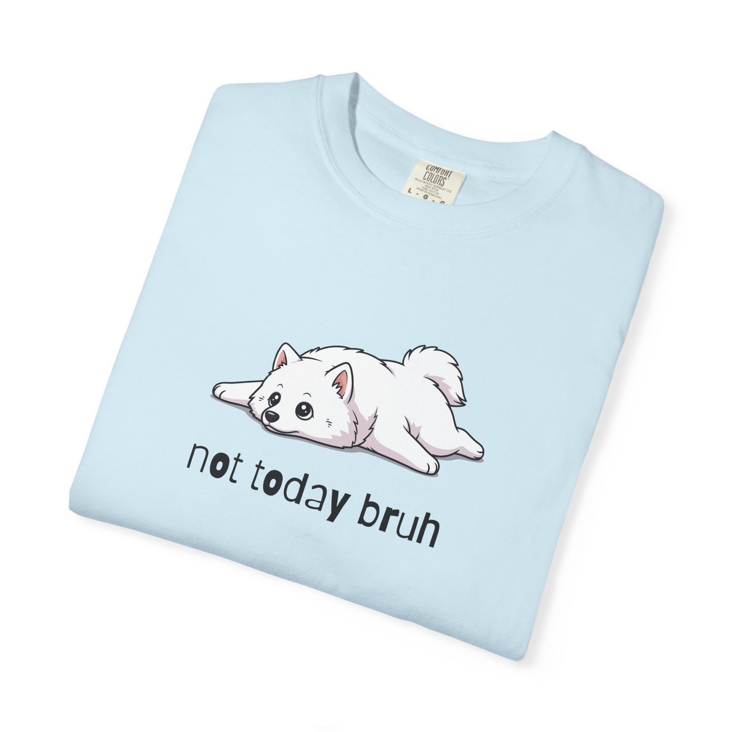 Samoyed Not Today Bruh T-Shirt