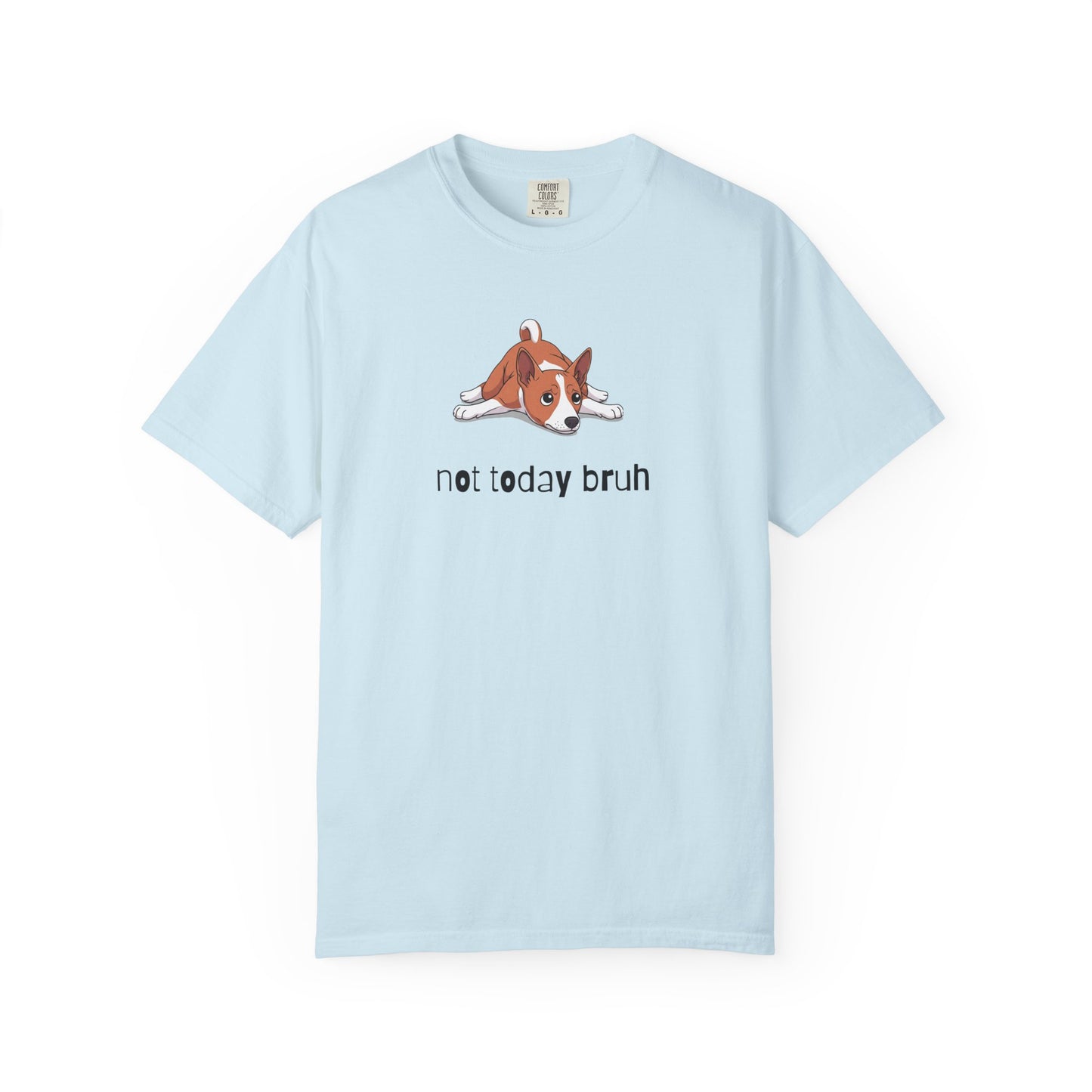 Basenji Not Today Bruh T-Shirt