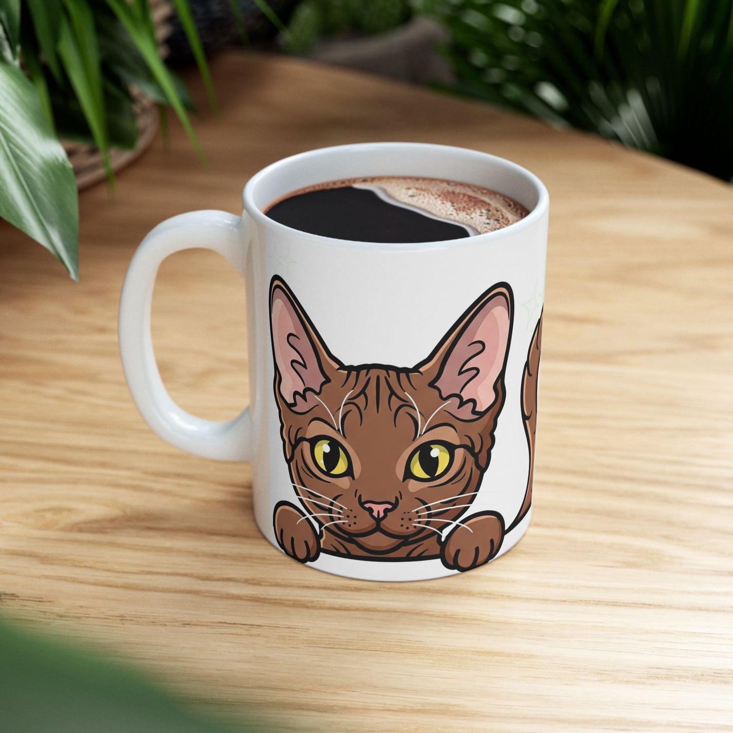 LaPerm Peek-a-Boo Mug | Best LaPerm Mama Gift