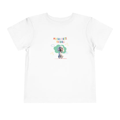 Poodle Favorite Furball Toddler Tee