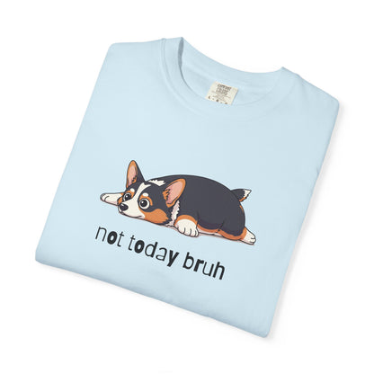 Corgi Not Today Bruh T-Shirt