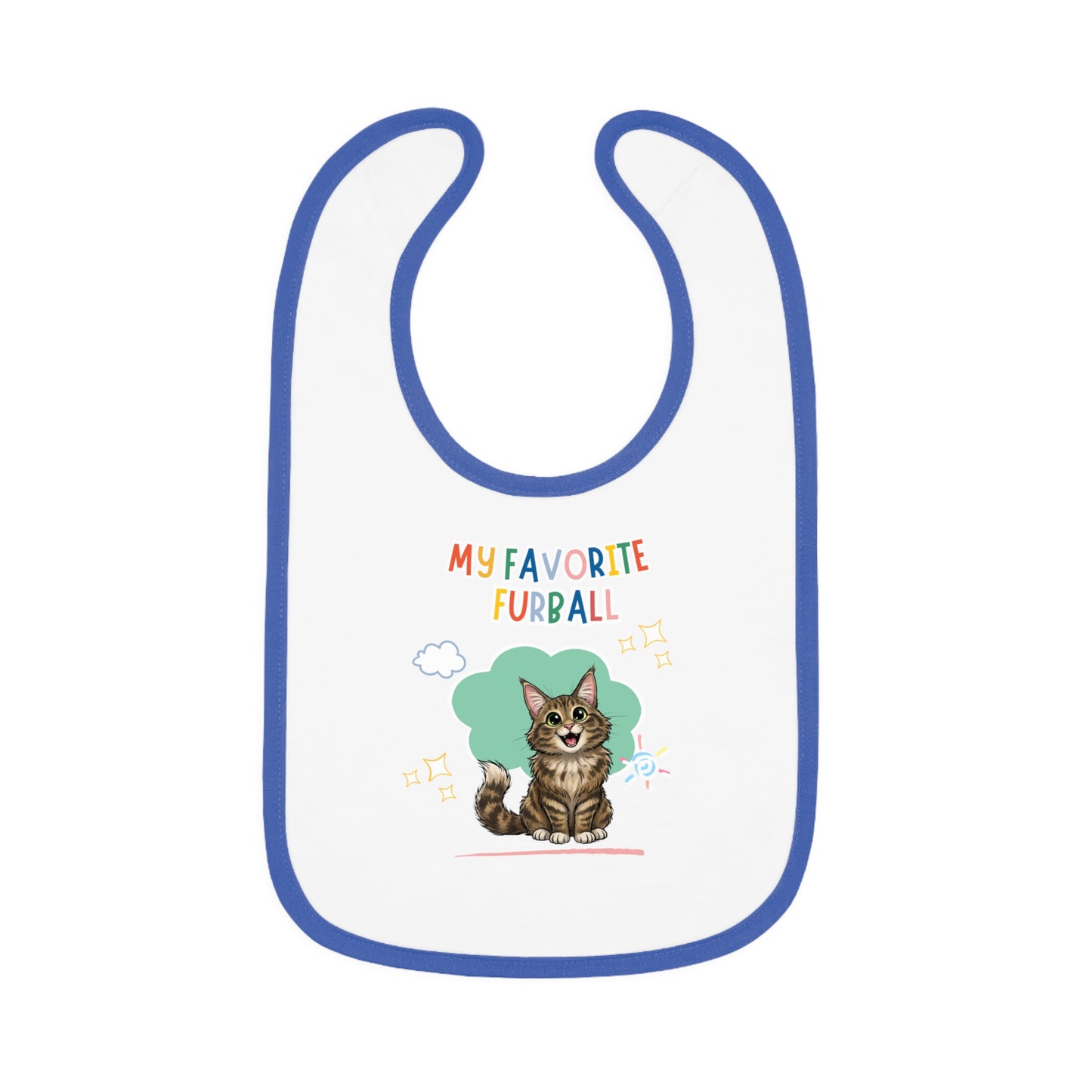 Maine Coon Favorite Furball Baby Bib