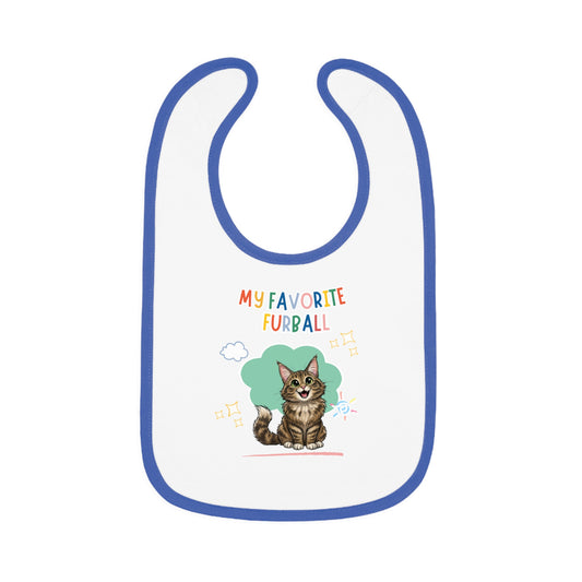 Maine Coon Favorite Furball Baby Bib