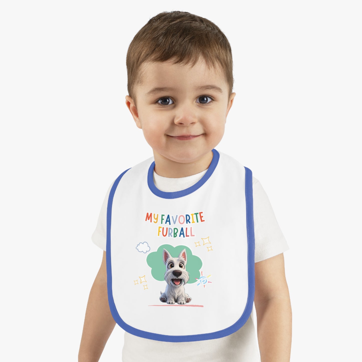 Scottie Favorite Furball Baby Bib