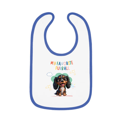 Cavalier Favorite Furball Baby Bib