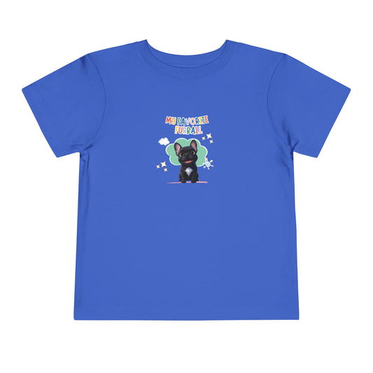 Frenchie Favorite Furball Toddler Tee