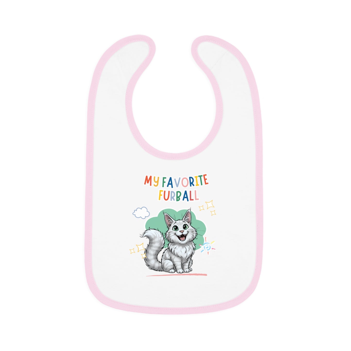 Maine Coon Favorite Furball Baby Bib