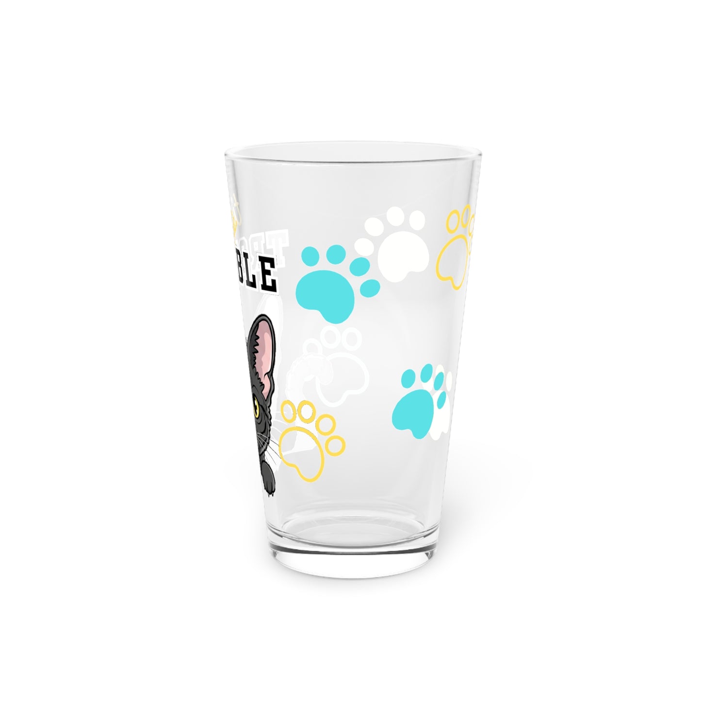 LaPerm Tiny Trouble Pint Glass