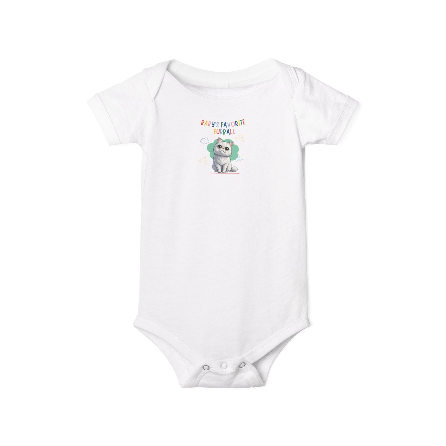 Exotic Shorthair Favorite Furball Onesie