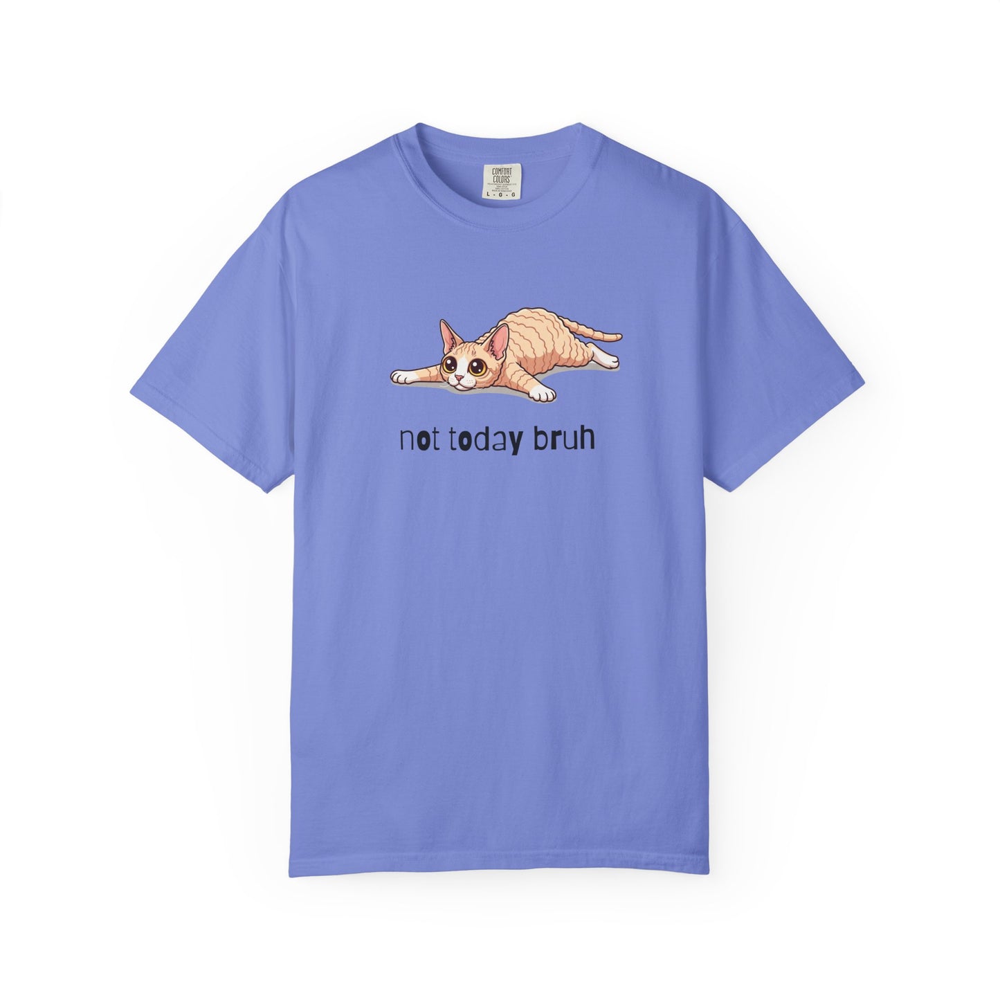 Devon Rex Not Today Bruh T-Shirt