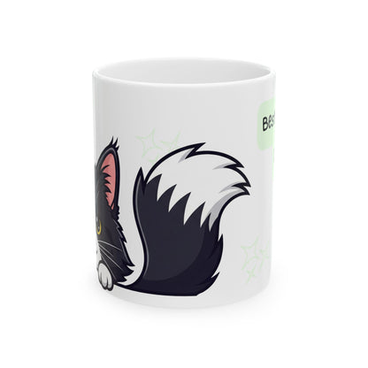 Cat Peek-a-Boo Mug | Best Cat Daddy Gift
