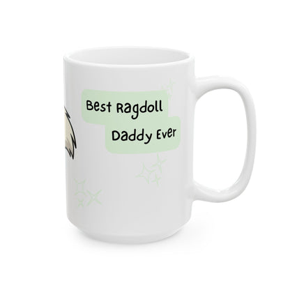 Ragdoll Peek-a-Boo Mug | Best Ragdoll Daddy Gift