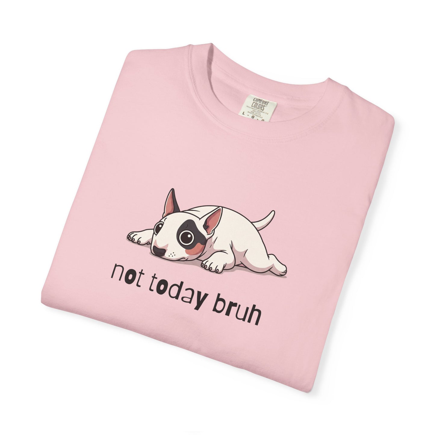 Bull Terrier Not Today Bruh T-Shirt