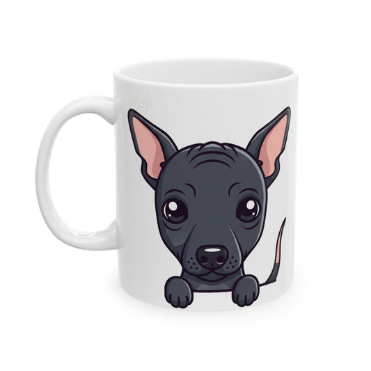 Peruvian Hairless Peek-a-Boo Mug | Best Hairless Dog Mama Gift