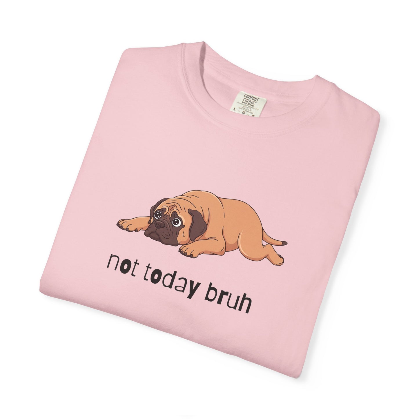 Mastiff Not Today Bruh T-Shirt